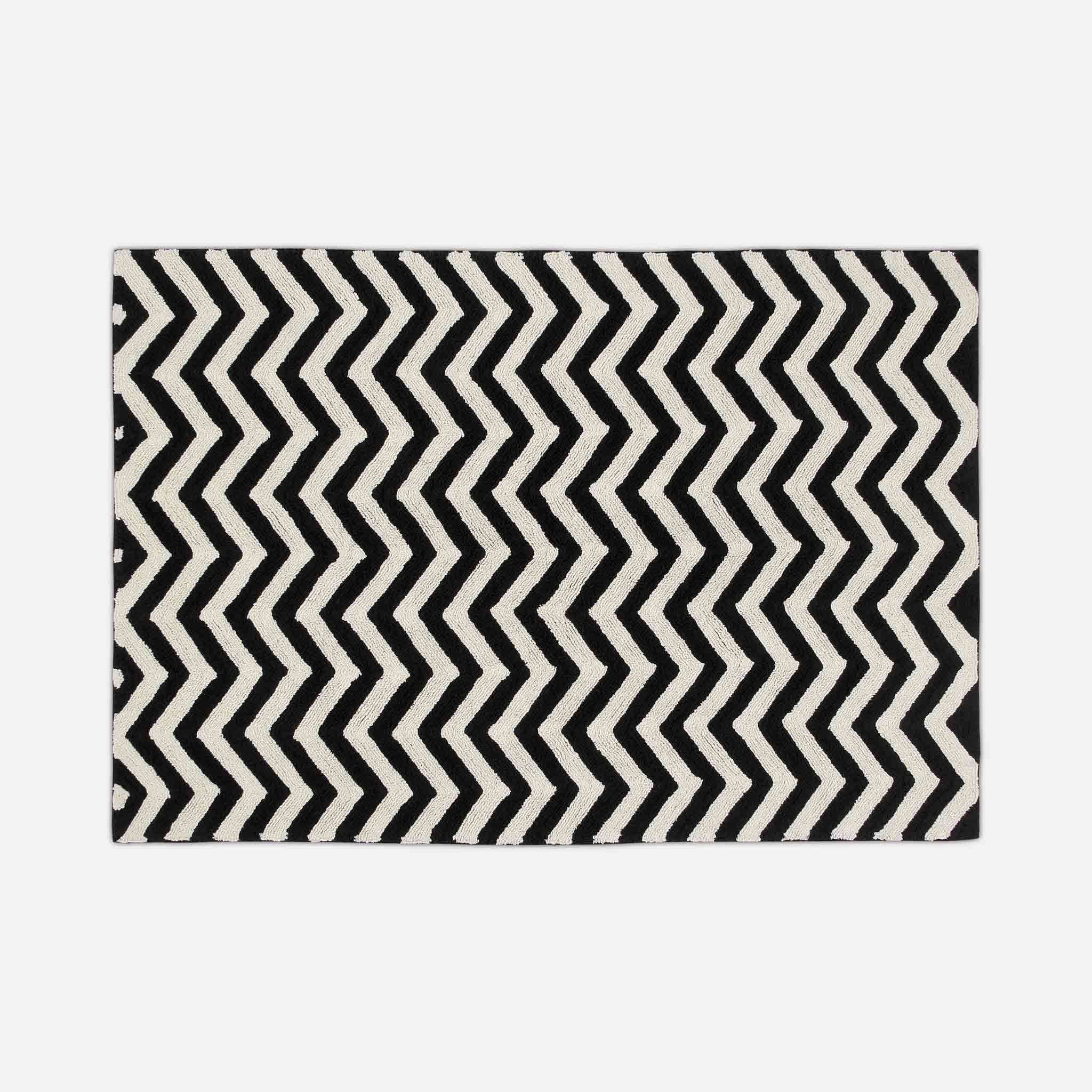 Washable Zig-Zag Rug