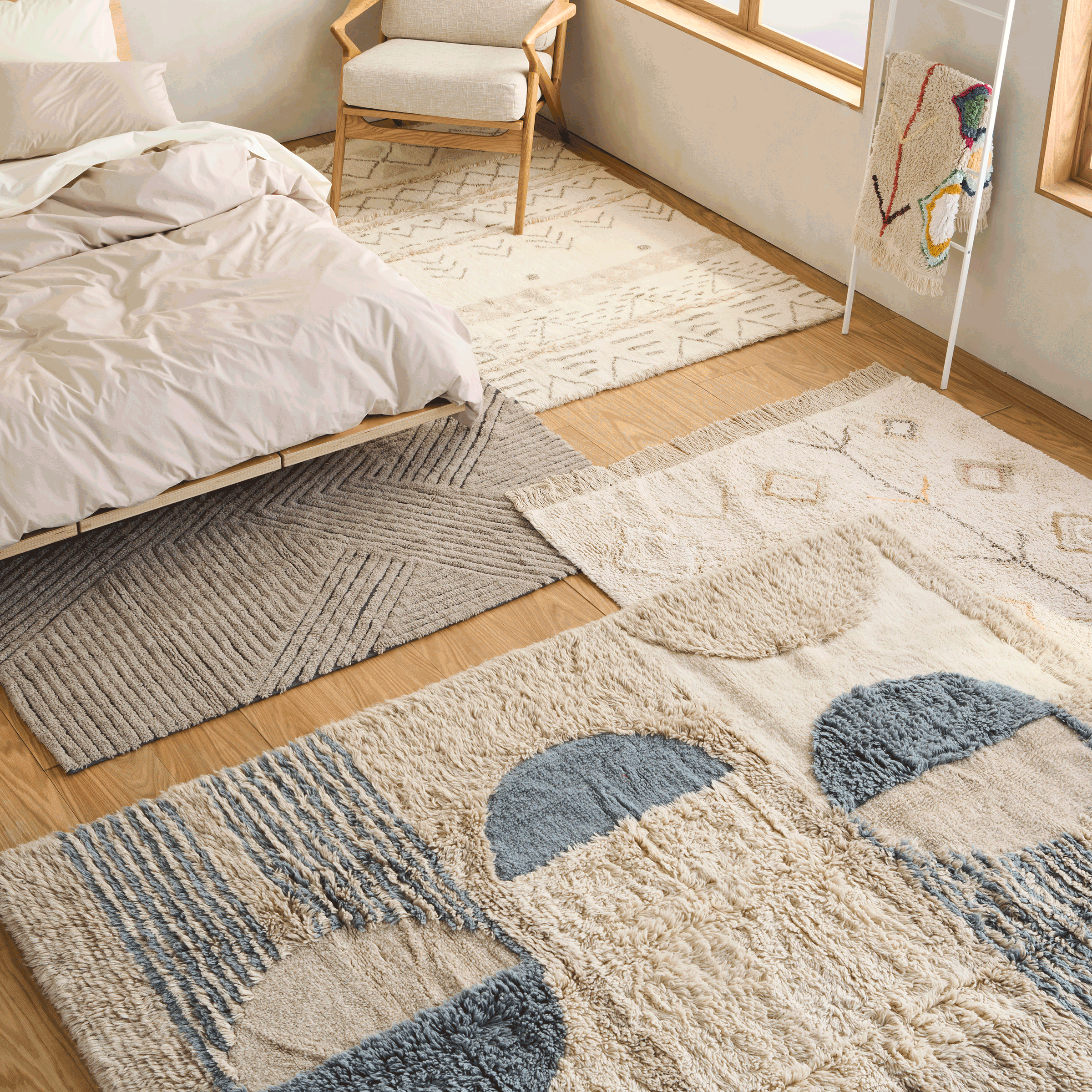 Lakoda Washable Wool Rug